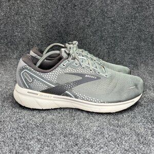 Brooks Ghost 14 Running Shoes Men's Size 12.5/4E Grey Athletic Training Sneakers